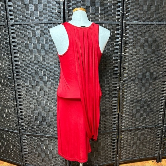 Jean Paul Gautier for Target collab red draping dress size small - Picture 6 of 9